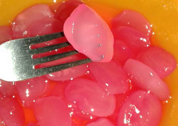 gambar untuk resep Kolang kaling merah