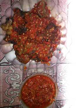 Sambalado daging sapi