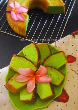 Pandan Chiffon Tepung Beras (Gluten Free) #PR_AnekaChiffon