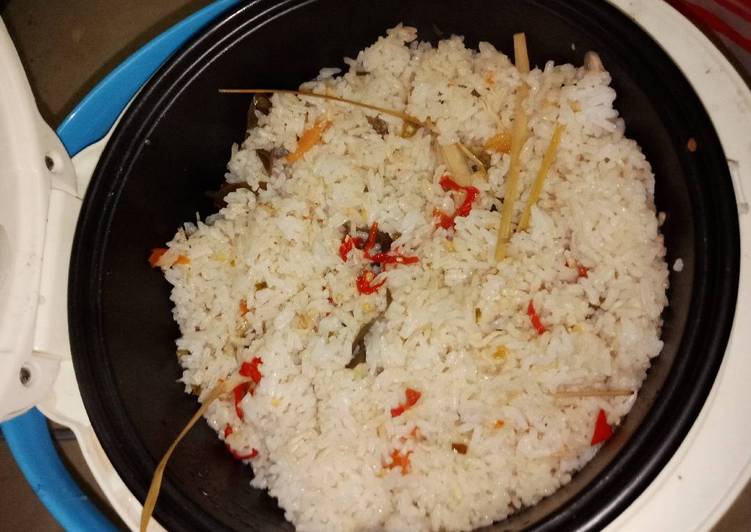 resep Nasi liwet rice cookers