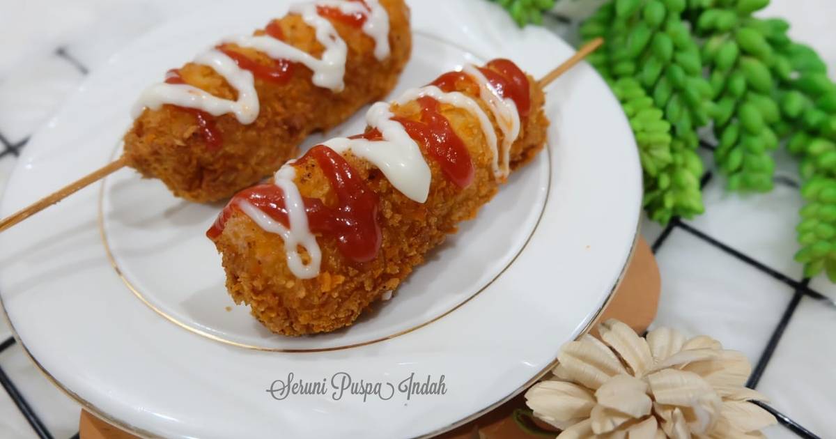 272 resep cara membuat corn dog enak dan sederhana Cookpad