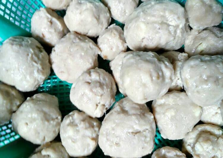 resep makanan Bakso sapi Kenyal