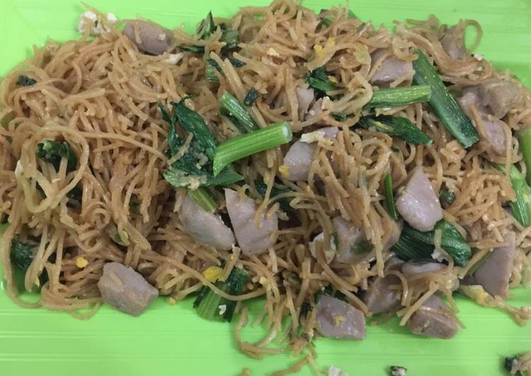 Resep Mie Goreng Panjang Umur mix Bakso Gepeng By Agustina Erlinda