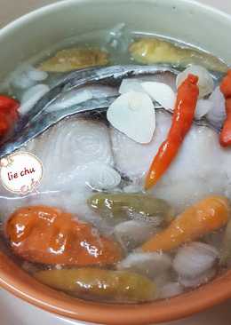 Ikan tenggiri kukus asin #kitaberbagi