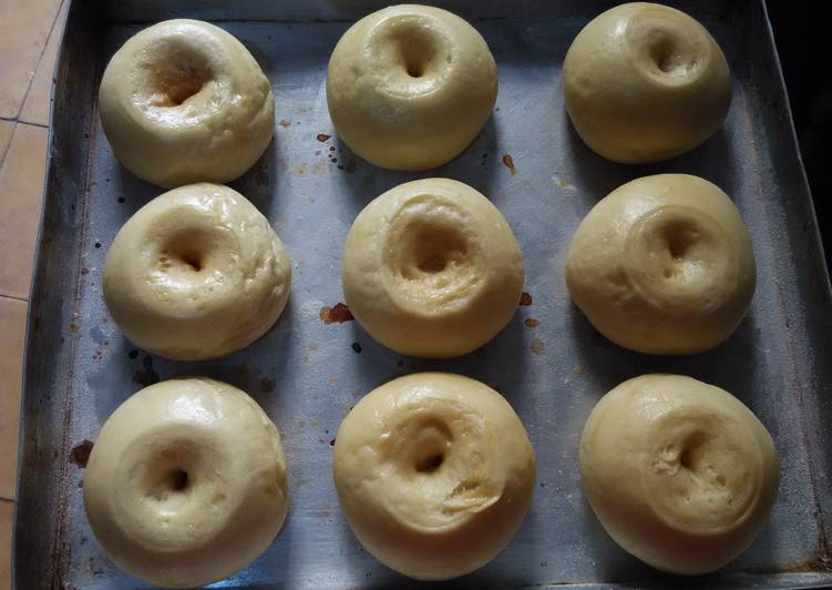 resep lengkap untuk Donat Mayones Panggang