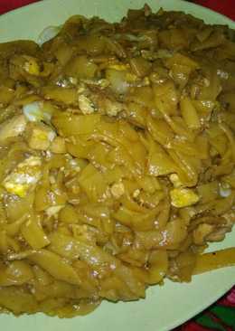 Kwetiaw goreng simple