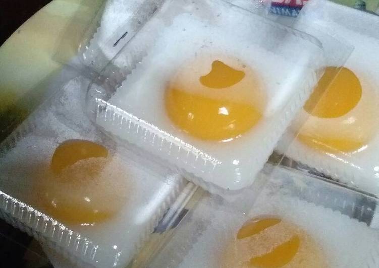 resep masakan Pudding telur ceplok labu kuning