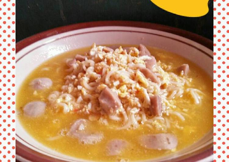 resep Seblak Mie Bakso Kuah Pedas ??