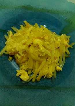 Omelet Kentang Super Simpel