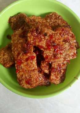 Tempe Goreng Pedas Manis