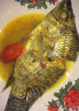 Ikan mujair kuah kuning