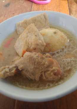 Semur tahu telur ayam