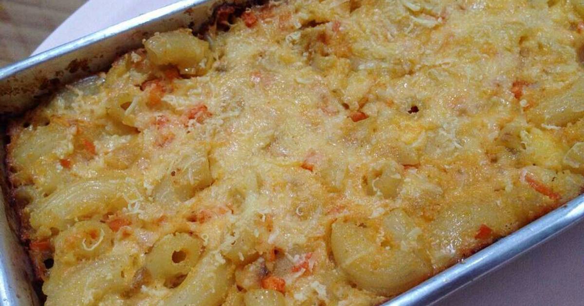 Resep Chicken Macaroni Schotel ala Ulfa Affisa