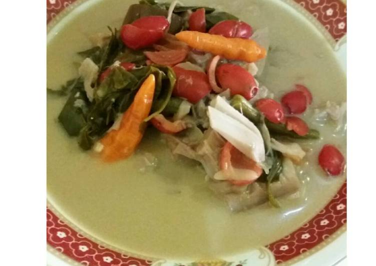 bahan dan cara membuat Sayur lodeh khas Yogya