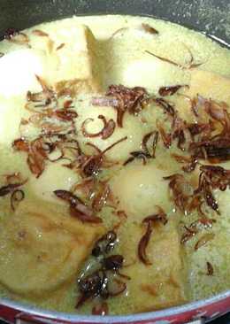 Opor Telur dan Tahu