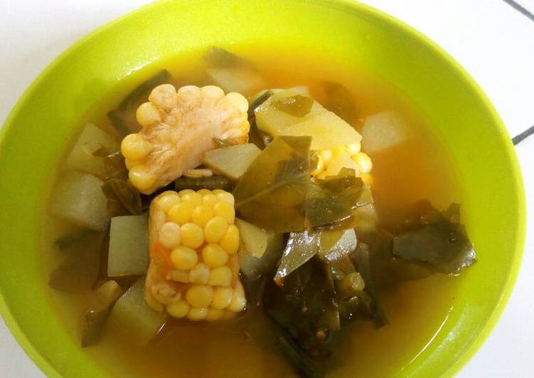 resep lengkap untuk Sayur asem ala anak kos