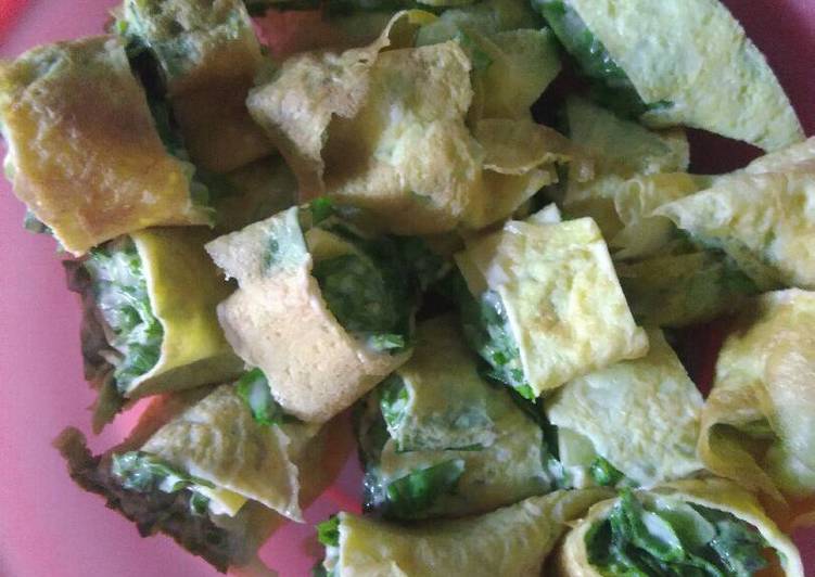 resep makanan Omelet selada air