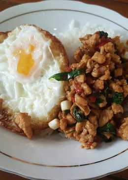 Tumis Ayam Kemangi ala Thailand