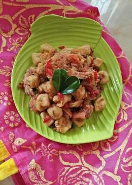 Udang Tahu Cabe Garam