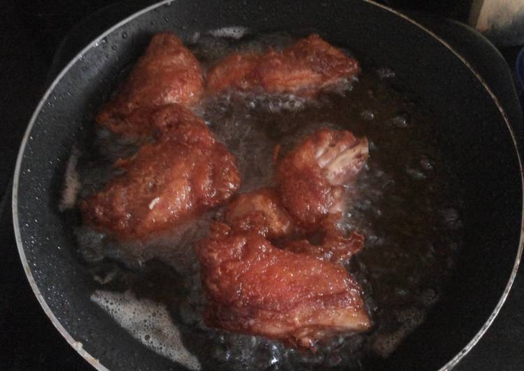 gambar untuk resep makanan Ayam goreng kering bumbu ngohiang