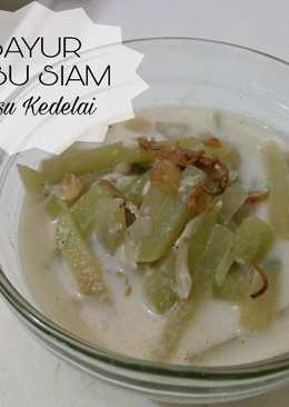 Sayur Labu Siam Susu Kedelai