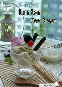 3-Ingredients DURIAN Ice Cream