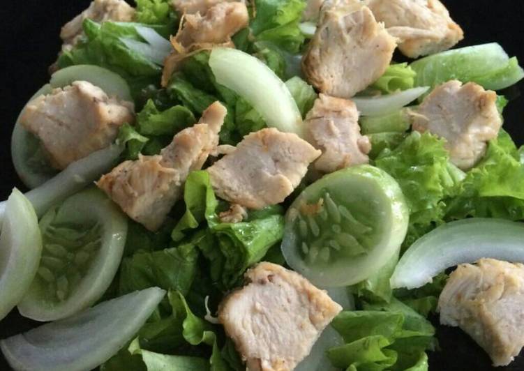 gambar untuk cara membuat Salad praktis dan sehat (menu diet)