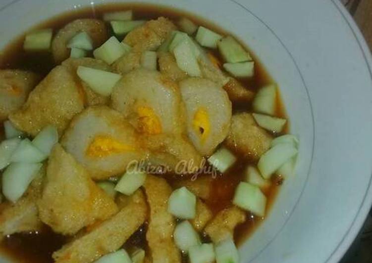 gambar untuk resep makanan Pempek kapal selam ikan gabus