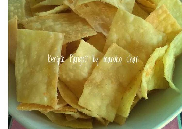 gambar untuk resep makanan Keripik pangsit