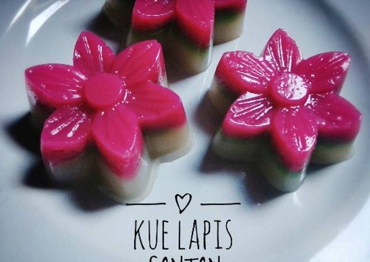 Kue Lapis Santan Tiga Lapis