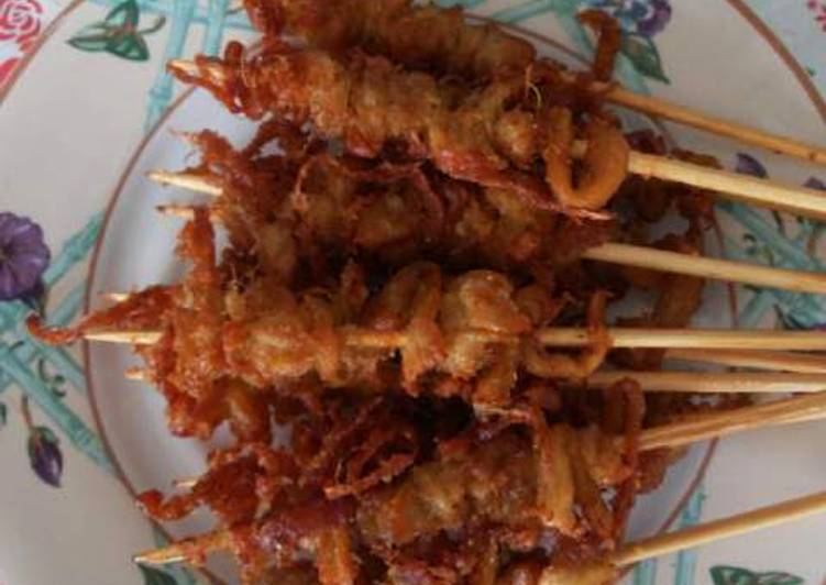 Resep Sate jamur  tiram  bumbu kecap oleh MEMEY Cookpad