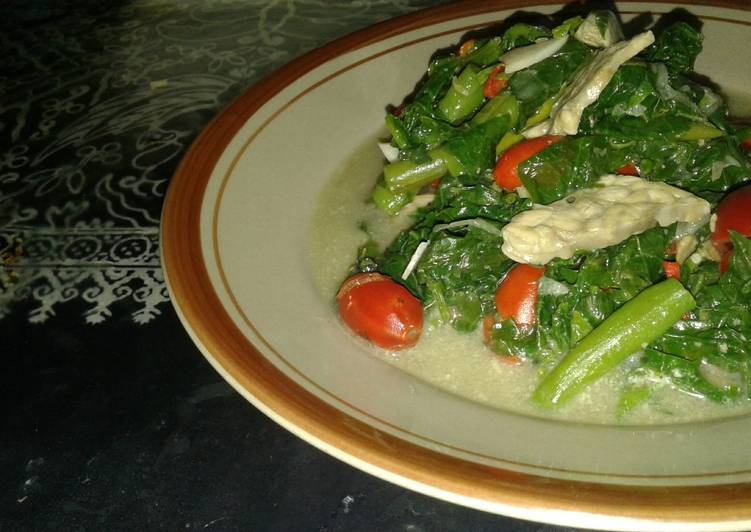 resep Sayur Kampung Daun Kacang Panjang (Mbayung) ala Dapur Ken