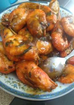 Udang galah saos tiram