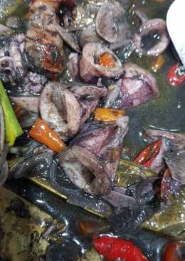 Cumi masak item