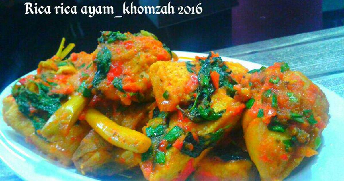 Resep Rica rica Ayam ala khomzah