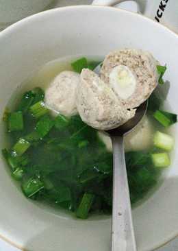 Bakso ayam telur puyuh, ketofriendly