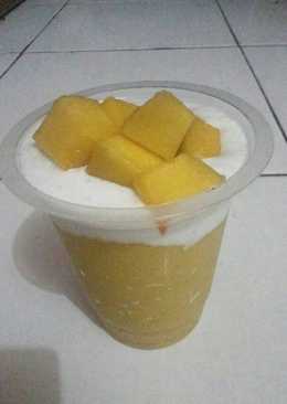 Jus mangga ala thai#enakkanbikinsendiri