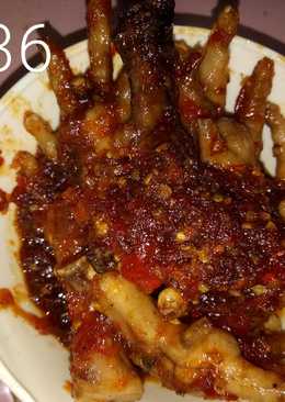 Ceker pedas manis