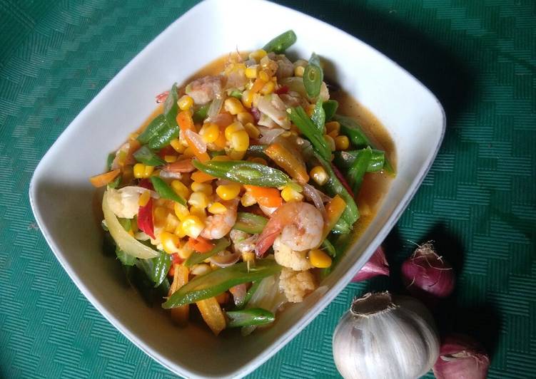 resep makanan Tumis buncis jagung manis