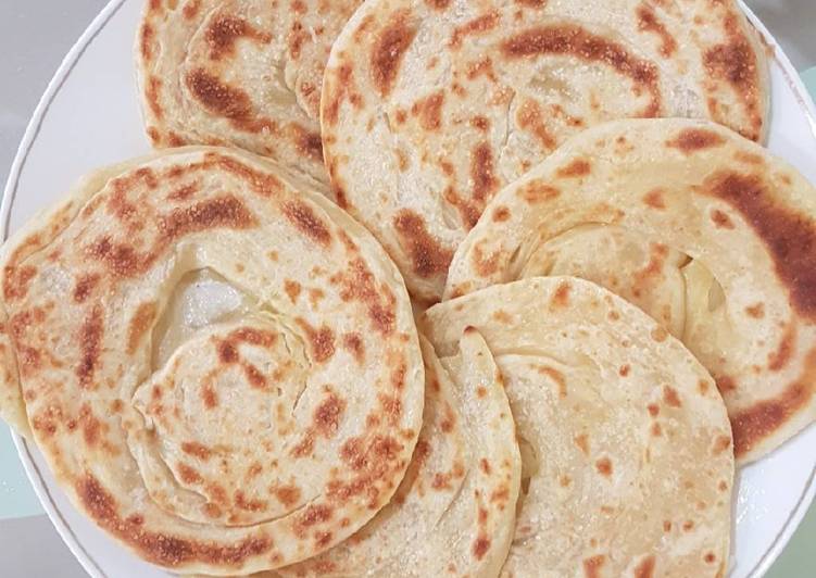 Resep Roti maryam / canai / cane Oleh Cynthia Kamajaya