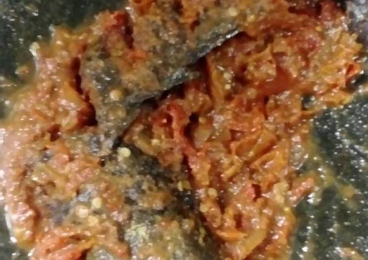 resep masakan Pecak lele air mata cinta