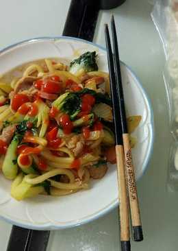 Udon goreng simpel