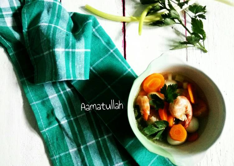 Sop udang #BikinRamadanBerkesan