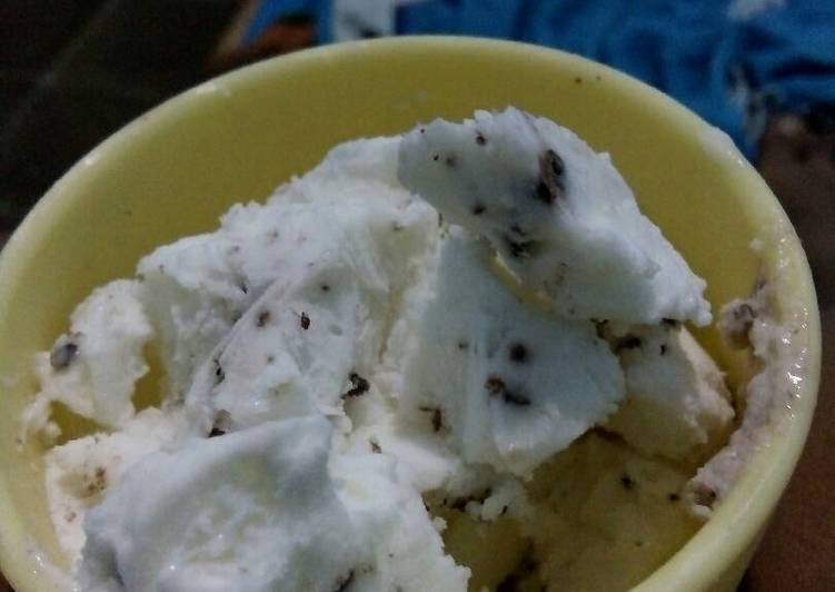 resep masakan Ice Whip Cream