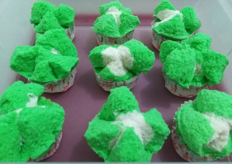 gambar untuk resep makanan Bolu Kukus Lembut Mekar Tanpa Soda