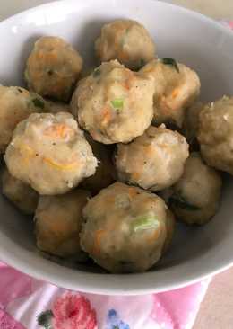 Bakso ayam wortel praktis