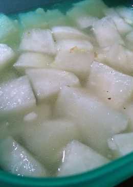 Lobak kuah bawang putih