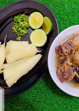 Bakso Kuah Kaledo (pakai ricecooker)