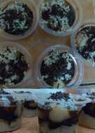 Frozen coklat cheese cake