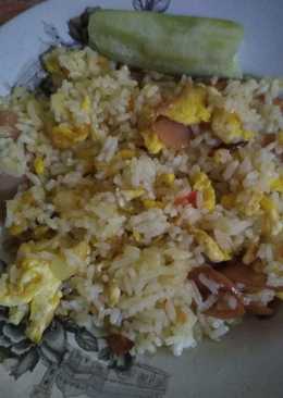 Nasi Goreng Putih Simple #bantumantenbaru